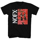 [DAMET] NOFX ノーエフエックス ロック バンド メンズ Tシャツ 半袖 夏服 プリントｔシャツ 綿 Tシャツ レディース コットン 薄い 通気性 丸襟 快適 人気 おしゃれ ファッション ユニセックス