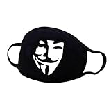 QIAONAI 可愛いマスク 　面白い図案　立体マスク 自転車用　防風　防寒　アウトドア　通学　通勤　秋冬 　花粉対策 　風邪 　防塵マスク　レギュラーマスク　レディース 　メンズ　男女兼用 (col