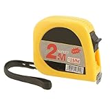 uxcell テープメジャー　巻き尺　2メートル測定の範囲　オートストップ　スチール　ロックボタン　携帯しやすい