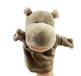 Remeehiハンドパペット パペット ぬいぐるみ 人形 ヌイグルミ マスコット アニマル 動物 どうぶつ ユニーク ヌイグルミ プレゼント カラフル ポップ　キリン　レオン　（カバ）