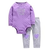 SUPER CUTE　英語文字　２点セット（上着＋パンツ）　ベビー服　女の子　赤ちゃん服　幼児　子供服　女の子　長袖　５サイズ　キッズ服　ロンパース カバーオール　満月/出産祝い/プレゼント60CM－