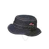 [ミキハウス] MIKIHOUSE 赤いミニカー デニムクロッシェ（帽子） 〈SS-L（46cm-54cm）〉 13-9101-788 インディゴブルー S(48-50cm)