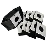 JasCasa MP-9A 紙パック対応 三菱電機 掃除機用 集塵袋 炭脱臭紙パックMP-9/MP-2/MP-3/MP-5/MP-7/MP-9/MP-3A/MP-7A 対応 10個セット 強力吸引保持 微粒子キャッチ クリア型 掃除機パック メーカー互換品