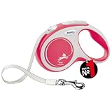 フレキシリード (flexi) 伸縮リード ニューコンフォート テープ S(15kg未満) 5m レッド [犬用リード] 日本正規品