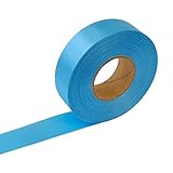 YONEOKA RIBBON カラーリボン 24ｍｍ幅×30ｍ巻 (スカイブルー)