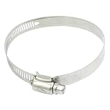 uxcell ホースバンド　 汎用ホースバンド　ホースクランプ　　ウォームギアスロット　調整可能タイプ　65?89mm範囲