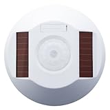 Leviton WSC04-IRW Wireless Self-Powered PIR Occupancy Sensor, 450 Square Feet, White [並行輸入品]