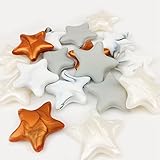 Mamimami Home おしゃぶり 歯がため 純粋なシリコーン ビーズ 3.5CM 10個 星型 DIY 授乳 ジュエリー ガラガラ 赤ちゃんの玩具　幼児 はがため 歯固め アクセサリー 新生児 