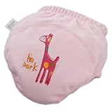 ベビー 新生児 赤ちゃん用品 出産祝い ギフト おむつカバー おしめ 布おむつ オムツパンツ 綿製 柔らかい 漏れにくい 通気 透湿性 防臭抗菌 ピンク（M）