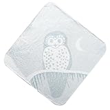 Breganwood Organics Baby Toddler Hooded Towel Grey Owl by Breganwood Organics
