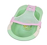 赤ちゃん浴槽席の調節可能なサポートネットの揺りかご-ブルー