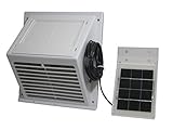 アスデン ソーラー換気扇(分離型・スイッチ無) 白 ASV-102 WH