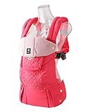 リルベビー LILLEBABY 抱っこ紐 【正規代理店輸入】 COMPLETE 6-in-1 6WAYベビーキャリア エンボスリュクスゴールドトリム (フューシャピンク) lb0009-05 新生児(