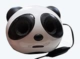 パンダ 型 スピーカー USB電源　PC用 音量調節機能付