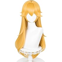Amazon.co.jp: コスプレウィッグ ネット付き お嬢様 キノコ王国
