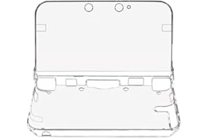 オーディオファン For 3DS XL/LLケース For 3DSLL用 カバー クリア 保護シェル ハード保護カバー 衝撃吸収 着脱簡単 ケース ハードシェルカバー かばー 防塵 防水 耐衝撃 透明 軽量