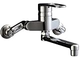 LIXIL(リクシル) INAX キッチン用 シングルレバー混合水栓 泡沫 取付ピッチ120~215mm 吐水口長さ170mm RSF-563