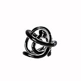 Torre & Tagus 901745A Orbit Glass Decor Ball, Small-Black by Torre & Tagus
