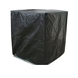 【キャンセル不可】AW07665 １２００ｘ１２００ｘ１３００ｍｍ　パレットカバー（裾ひも式／黒）
