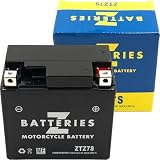 Z BATTERIES バイクバッテリー YTZ7S FTZ7S ユアサ 古河 互換 ZTZ7S シールド型 AGM 充電済みSTZ7S BMZ7S ZOOMER クレアスクーピー スマート DioZ4 ジャイロ キャノピー PCX リード125