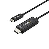 StarTech.com USB-C - HDMIケーブル 2m 4K/60Hz ブラック CDP2HD2MBNL