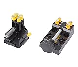 卓上 用 小 型 ミニ 万力 万能 まんりき 8つ穴式 吸盤式 2点 セット 机 木材 に 簡単取付 固定 作業 効率 アップ