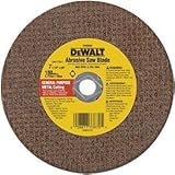 DEWALT DW8056 7-Inch Extended Performance Metal Abrasive Saw Blades [並行輸入品]