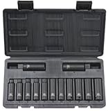 Blackhawk By Proto U-1613MS 6-Point Drive Metric Deep Impact Socket Set, 3/8-Inch, 13-Piece [並行輸入品]