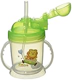 Simba Training Cup With Auto Straw, Orange, 6 Ounce by Simba