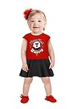 NCAA Girls幼児半袖フルスカートドレス レッド