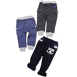 子供服　ベビー　ハリネズミワッペン／ノルディックポケットパンツ 90 ノルディック×ブラック