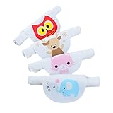 4PCSコットンベビー汗吸収タオル6つの層の汗のウィッキングパッドビブス25 * 53CM-A01