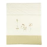 Bed-e-Byes Zippy Zebra Cot/ Cotbed Coverlet 1-Tog by Bed-e-Byes