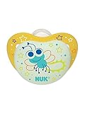 NUK Night Glow, Glow in the Dark Pacifiers in Assorted Colors and Styles, 0-6 Months by NUK [並行輸入品]