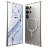 【elago】 Galaxy S24 Ultra 対応 ケース マグネット 内蔵 耐衝撃 クリア スマホケース MagSafe Qi2 対応 透明 マグセーフ 携帯ケース [ Samsung GalaxyS24 Ultra サムスン ギャラクシー S24 ウルトラ 対応 ] MAGNETIC HYBRID CASE クリア