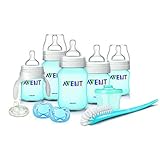 Philips AVENT フィリップス アヴェント Classic Plus 乳幼児スターター ギフトセット (ブルー) [並行輸入品]