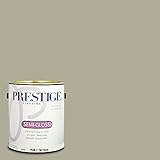 Prestige Paints Exterior 1つでペイント、プライマー、1-gallon、フラット、Comparable一致のBehr Whippedミント 1 Gallon P500-T-MQ