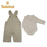Timberland***ティンバーランド・キッズ/長袖ロンパース＆カバーオール 上下セット***