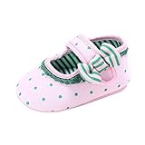 Hunzed KidsガールズSoft Sole Crib靴幼児新生児かわいい靴 カラー: ピンク