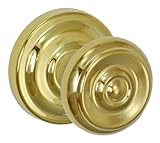 Fusion Hardware V-38-A5-0-PVD Full Set Cambridge Privacy Knob with Ketme Rose Adjustable Backset Bra