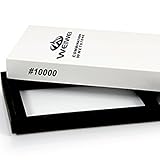 WEIWEI ® 10000グリットウェットストーンナイフ★ボーナスカード財布★ Waterstone Knife / Razor削り器Super Fine Sharpening Stone forシ