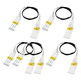 uxcell フレキシブルフラットケーブル　25cm　20624 80C 60V VW-1 24ピン　5個