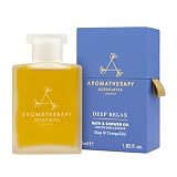 【公式】アロマセラピーアソシエイツ | バス&シャワーオイル ディープリラックス [55ml] | バスオイル バスアロマ エッセンシャルオイル 入浴剤 ウェルビーイング/ギフト プレゼント 精油 浴用化粧品 正規品 眠りサポート | Aromatherapy Associates