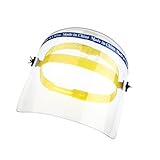 Baosity 高品質ポリカーボネート　ヘッドマウント　溶接安全フェイスシールド　光学的透明性　快適　軽量　安全　柔軟性　全2色 - クリア