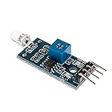 ラブ IR 赤外線炎検出センサー モジュール 4 ピン炎センサー//Arduino スマート車ロボット 4 ワイヤー//感光性抵抗センサー モジュールの IR 赤外線障害物回避センサー モジュールは、