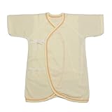 日本エンゼル 産婦人科仕様のコンビ肌着 クリーム