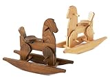 OAK VILLAGE(オークヴィレッジ) 木馬 (ブラウン)【02010-10】