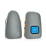 Time Flys Crown オーディオベビーモニター 音声 ペット・お年寄り見守り ワイヤレス　屋内温度表示と警報 　子守歌搭載