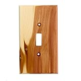 Sierra Lifestyles Traditional Switch Plate, 1 Toggle, Juniper by Sierra Lifestyles