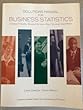 Student's Solutions Manual for Business Statistics